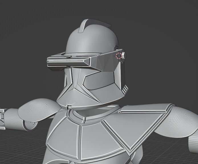 Phase 1 Animated Macrobinocular  Helmet Add-on Kit 3D print model_2
