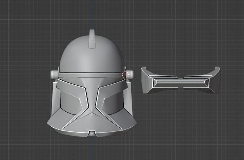Phase 1 Animated Macrobinocular  Helmet Add-on Kit 3D print model_3