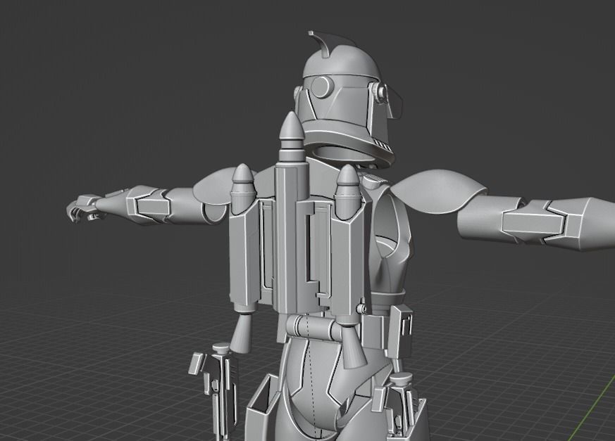 Phase 1 Animated Clone Jetpack Add-on Kit 3D print model_2