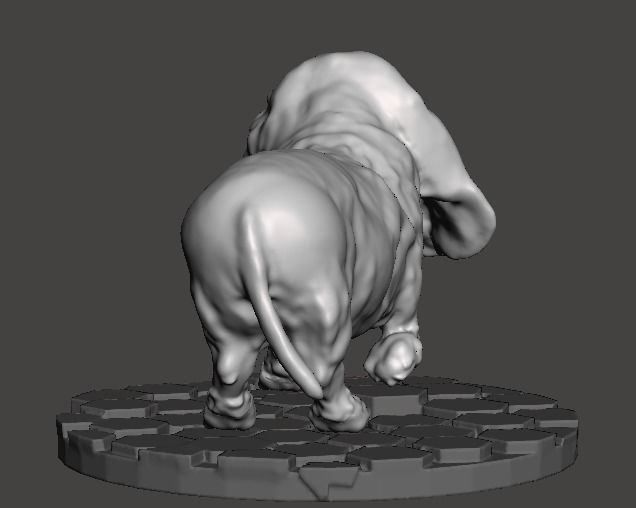 Bats the Talking Ghost Dog  3D print model_6