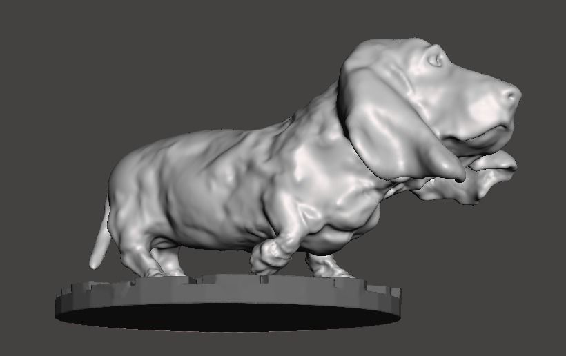 Bats the Talking Ghost Dog  3D print model_8