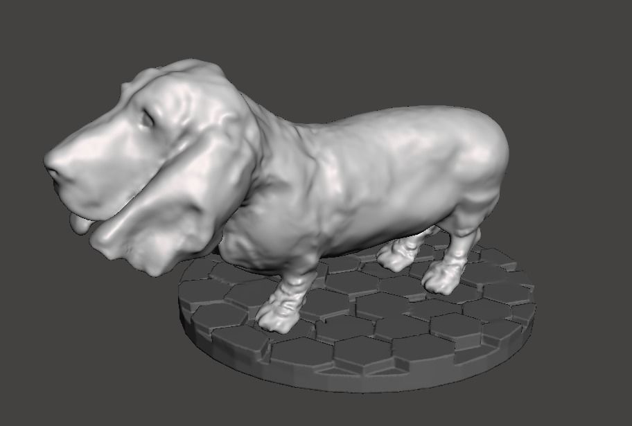 Bats the Talking Ghost Dog  3D print model_7