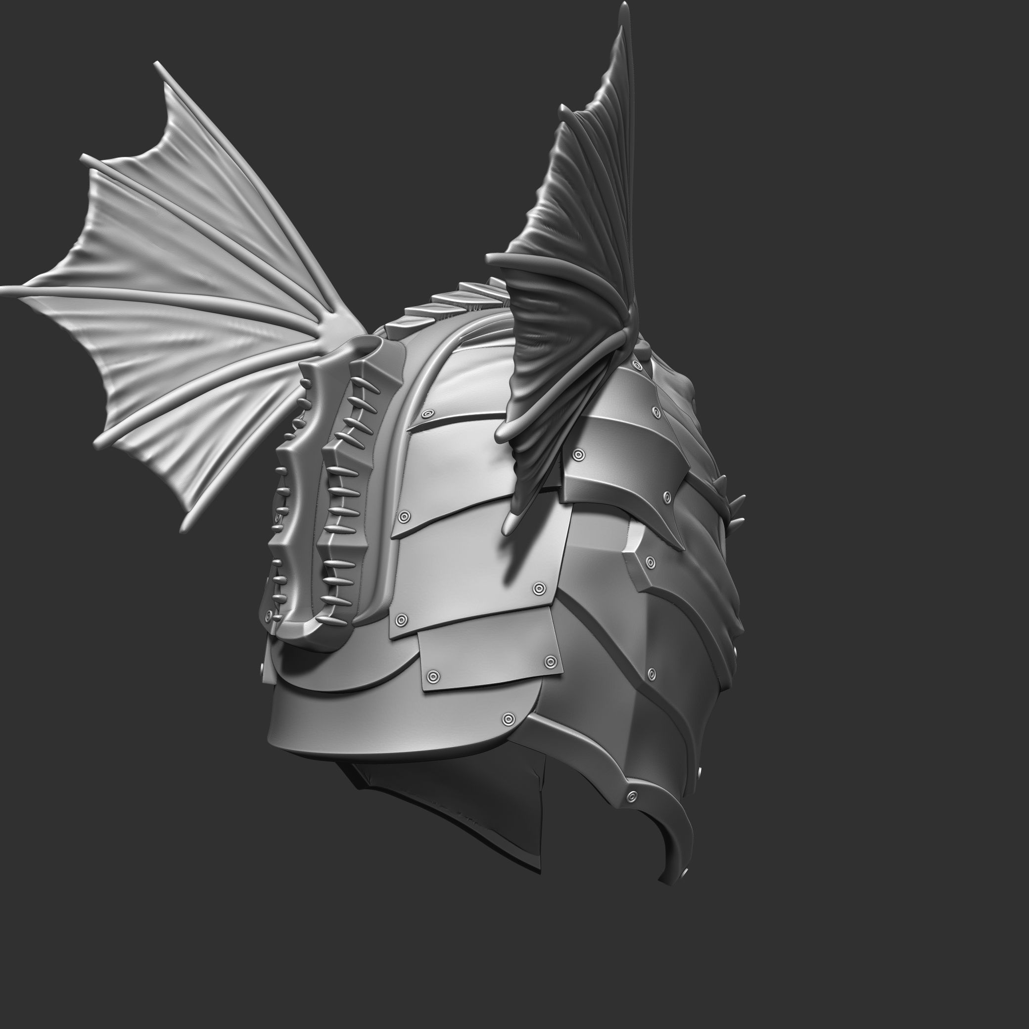 Targaryen Helmet 3D print model_5