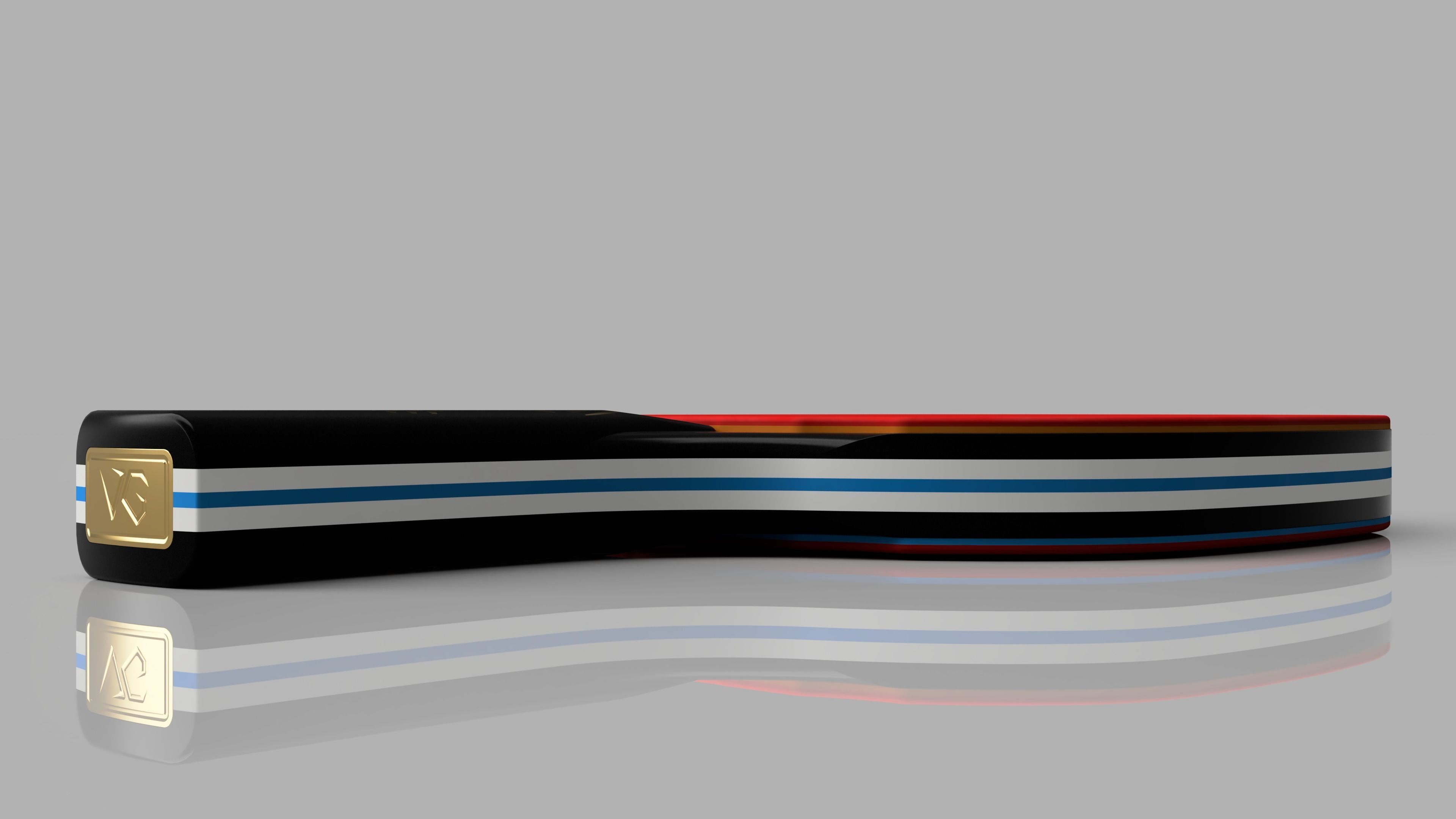 Ping Pong Table Set 3D model_7