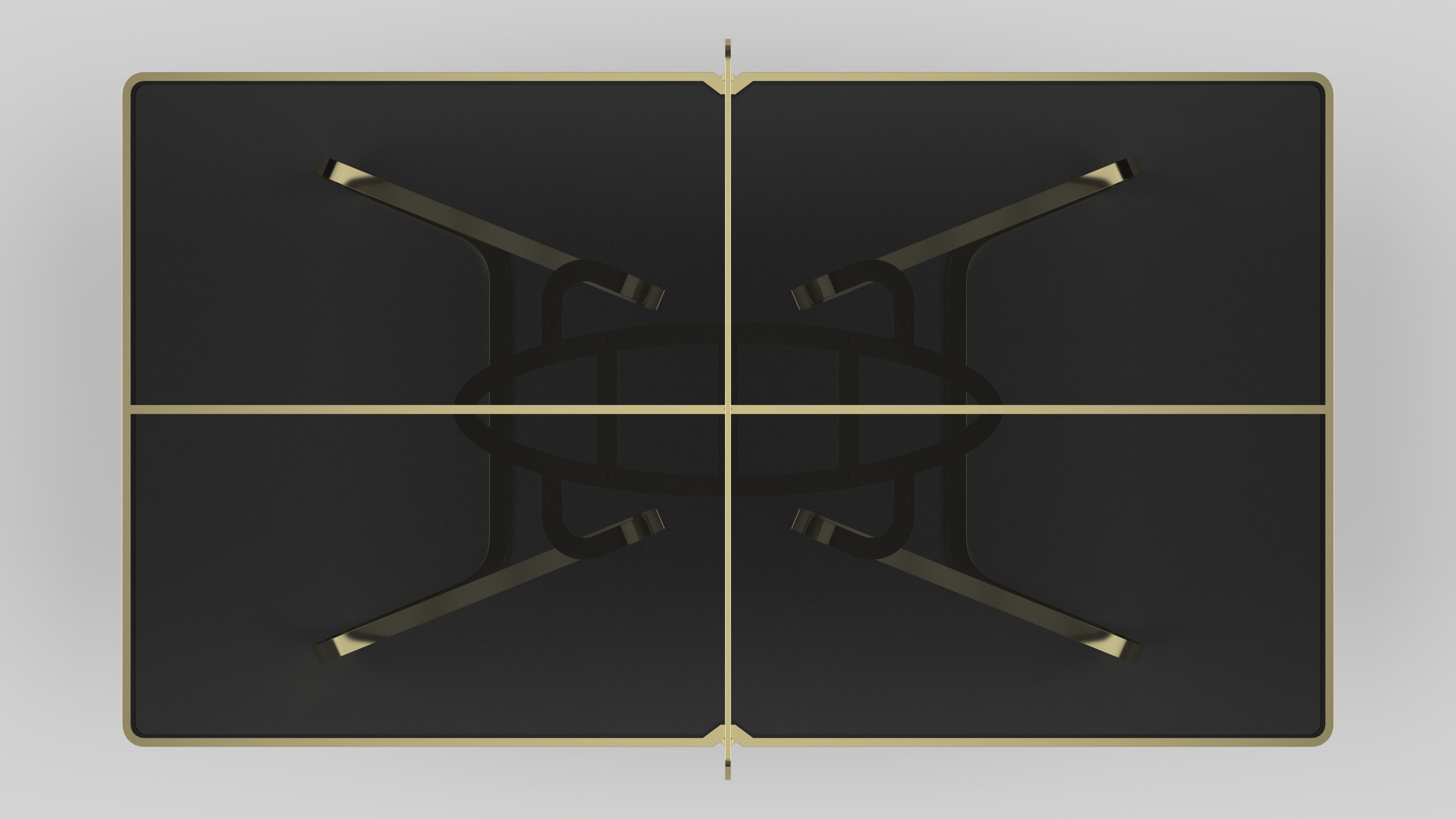 Ping Pong Table Set 3D model_15