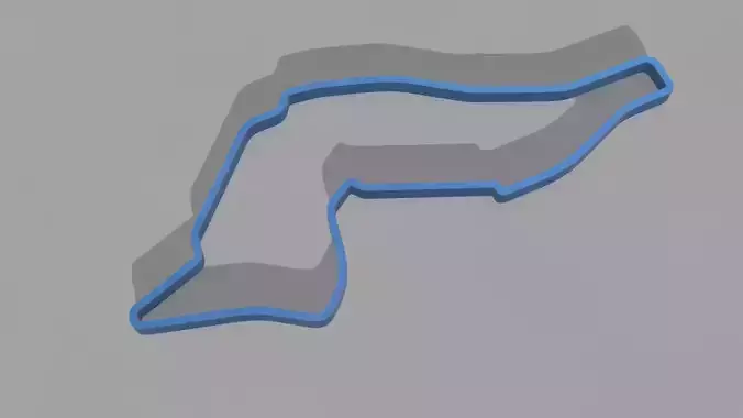 F1 Circuit Imola 2022 3D Print Model 3D print model