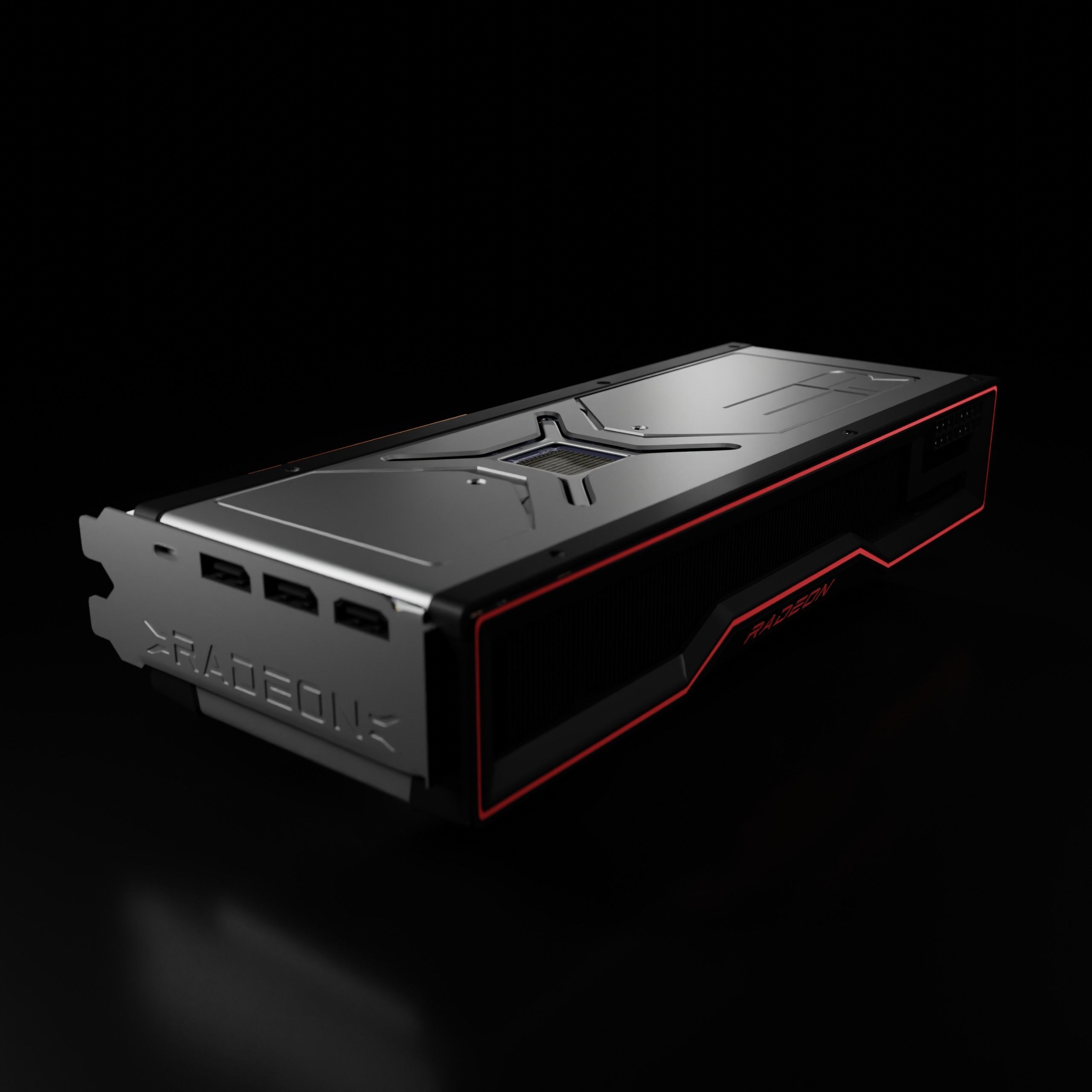 RX6900XT GPU amd radeon 3D model | CGTrader