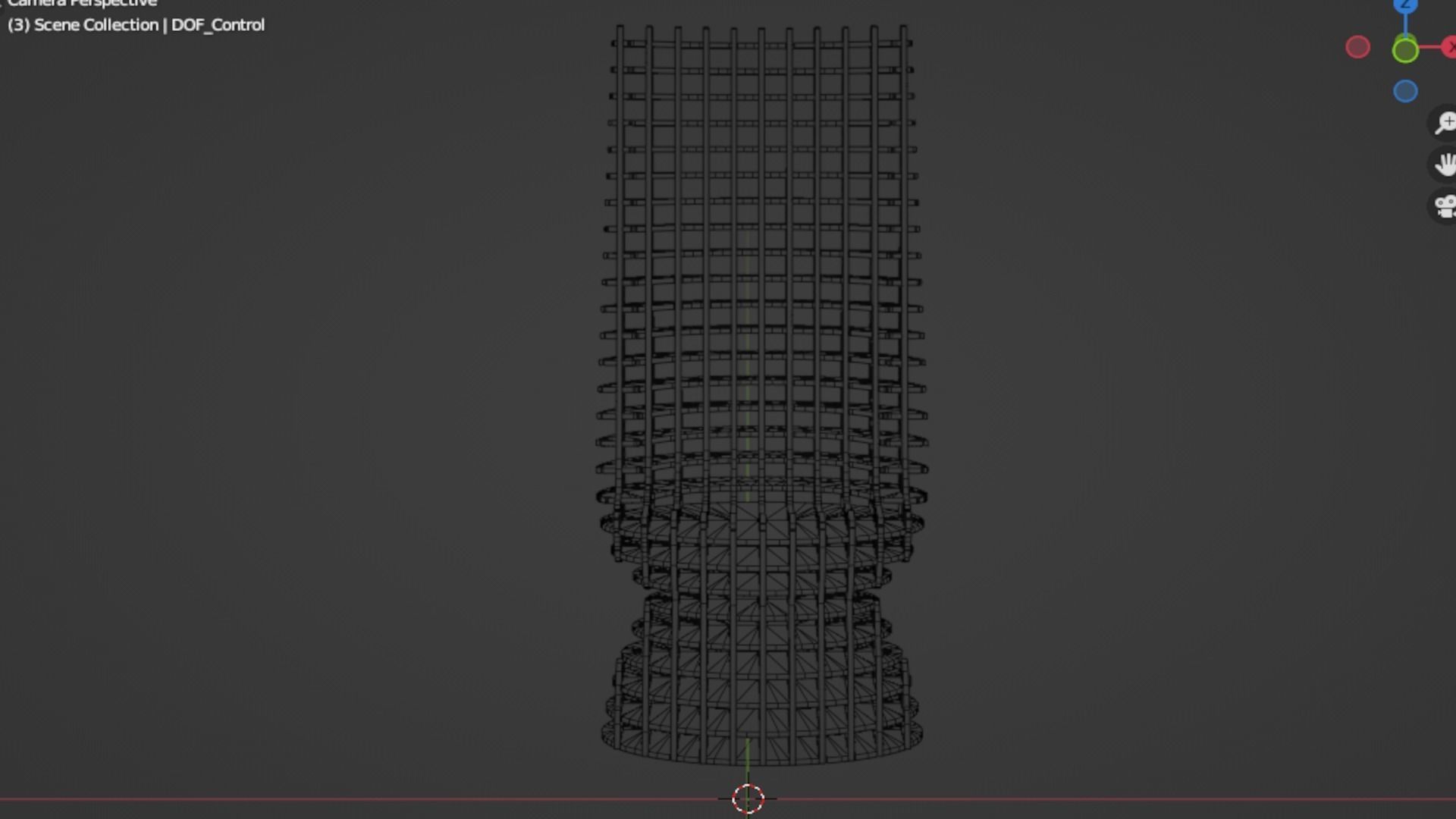 Parametric chair 01 3D model_5