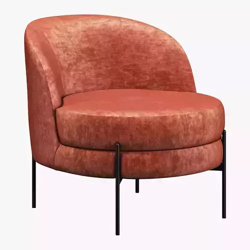 Vetro mebel bella rose armchair 3D model