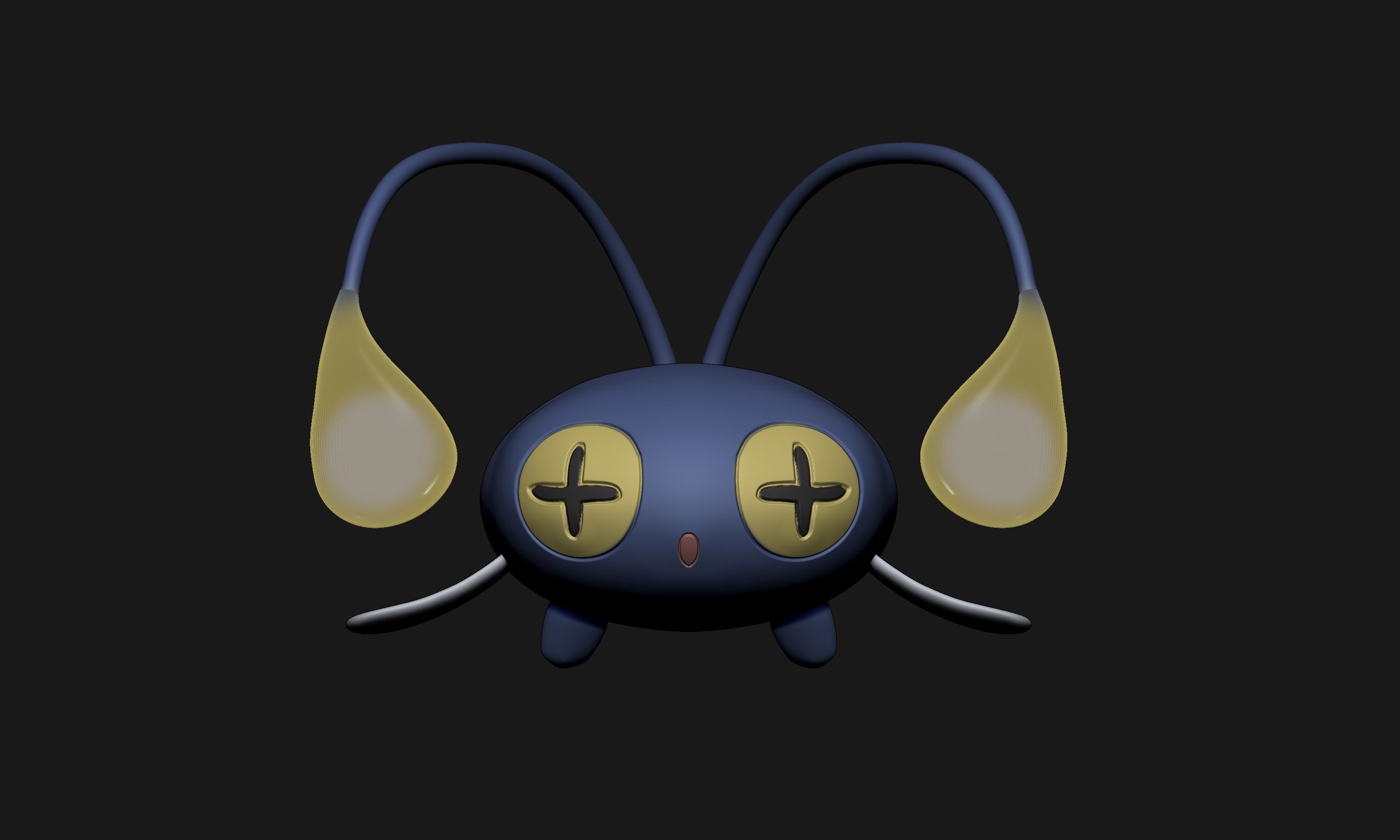 Pokemon - Chinchou 3D print model_1