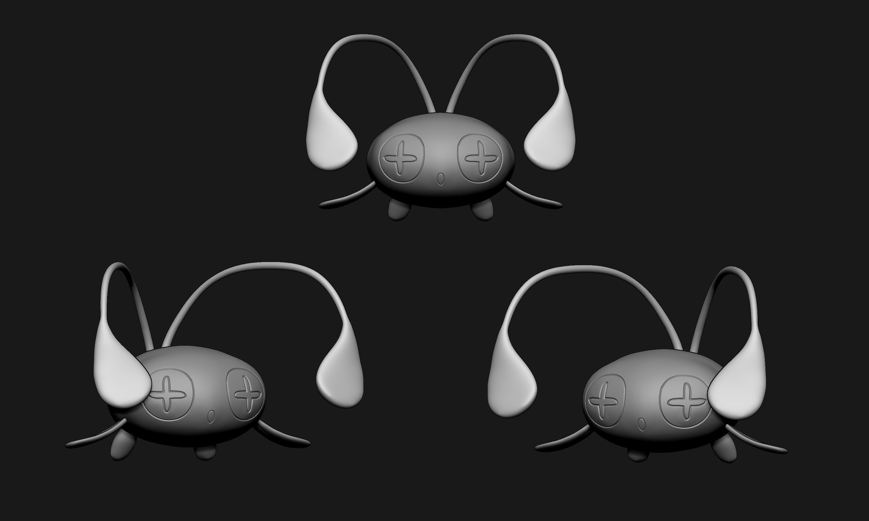 Pokemon - Chinchou 3D print model_5