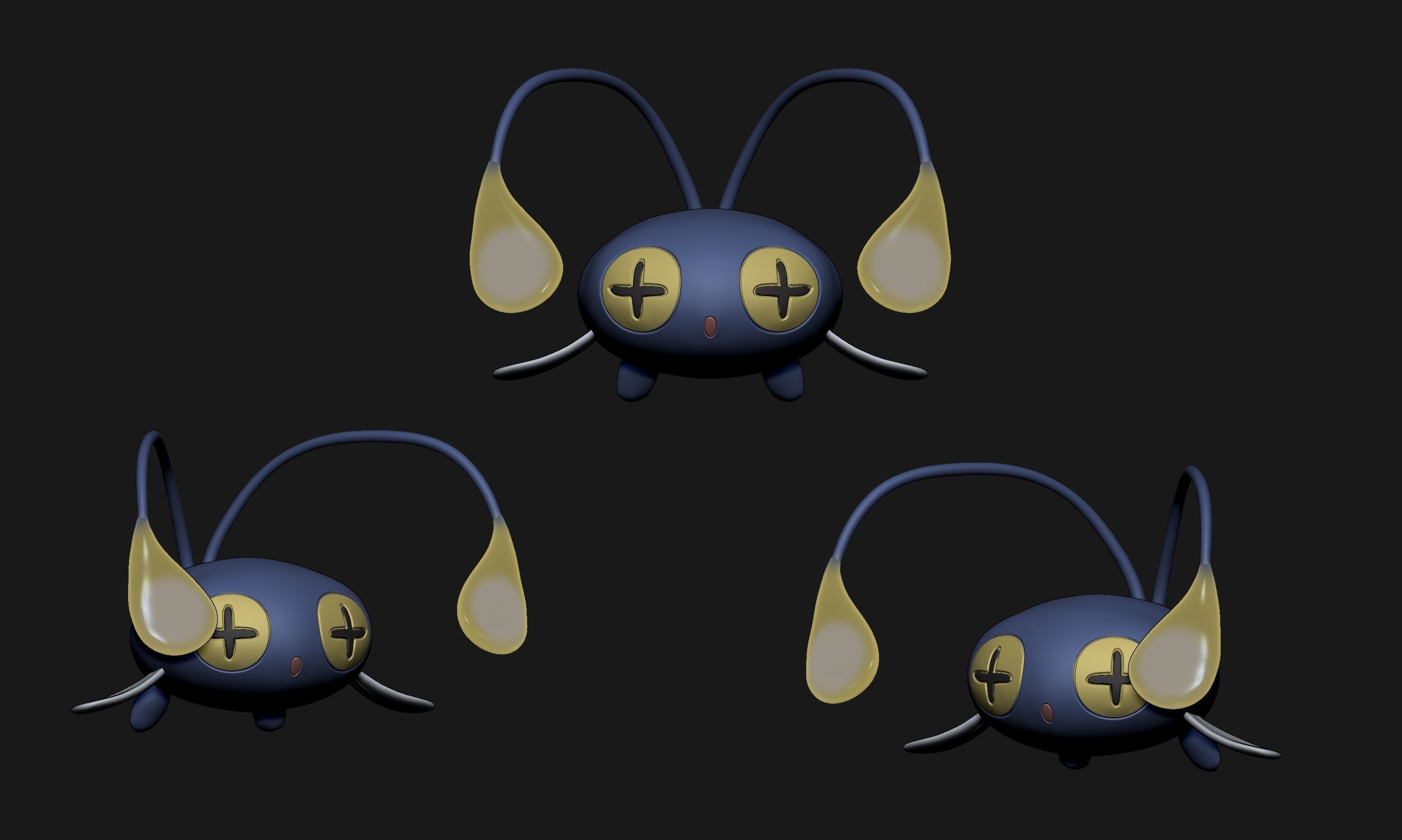 Pokemon - Chinchou 3D print model_2