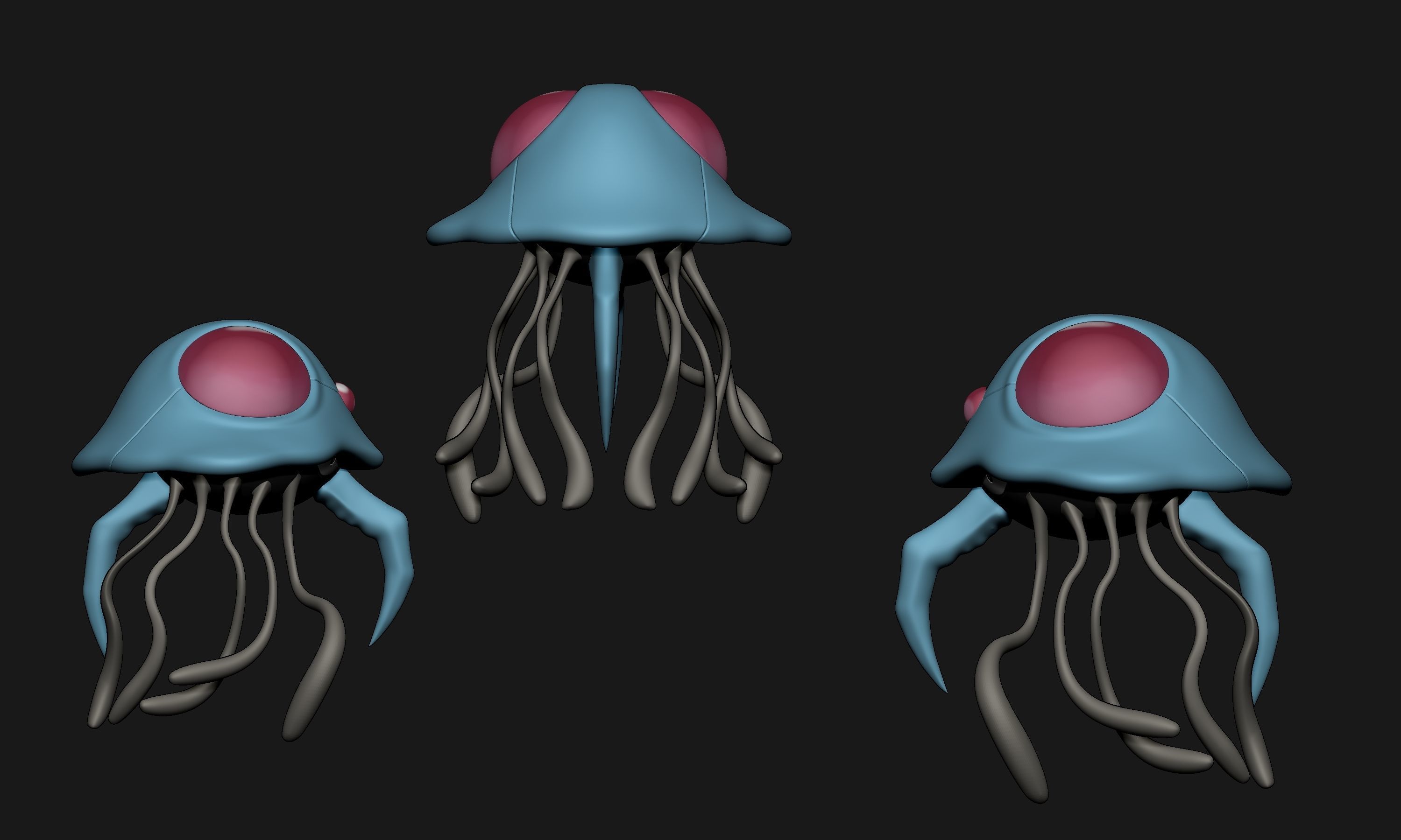 Pokemon - Tentacool and Tentacruel 3D print model_11