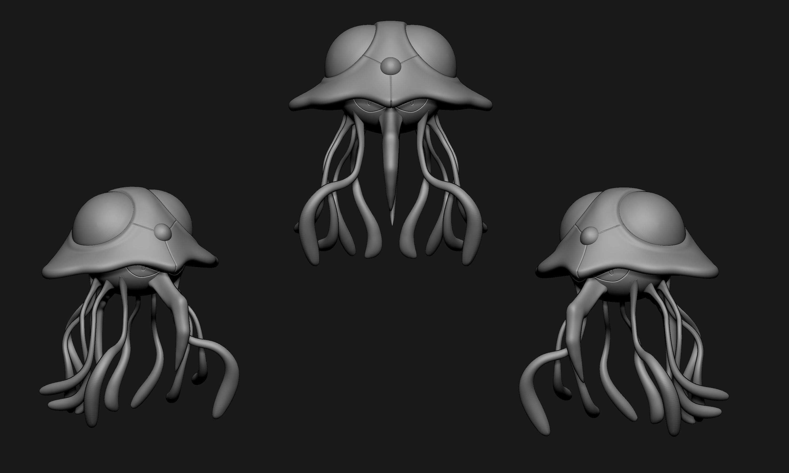 Pokemon - Tentacool and Tentacruel 3D print model_13