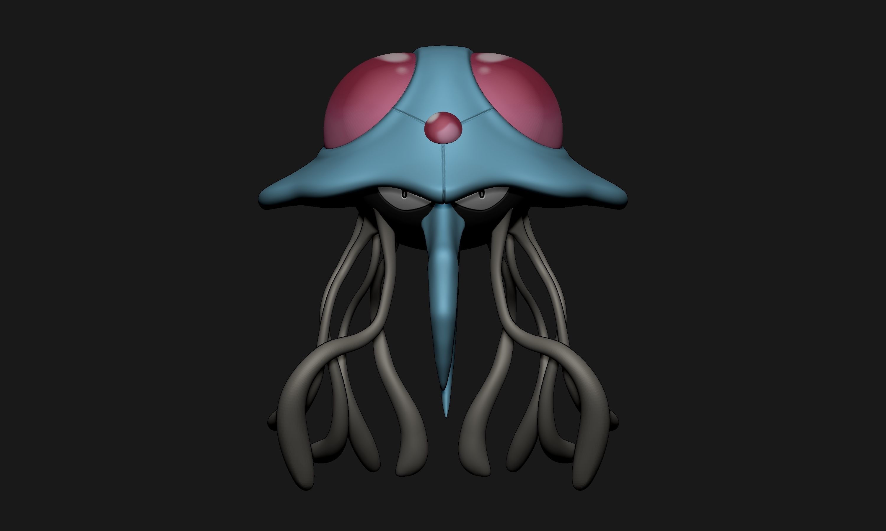 Pokemon - Tentacool and Tentacruel 3D print model_9
