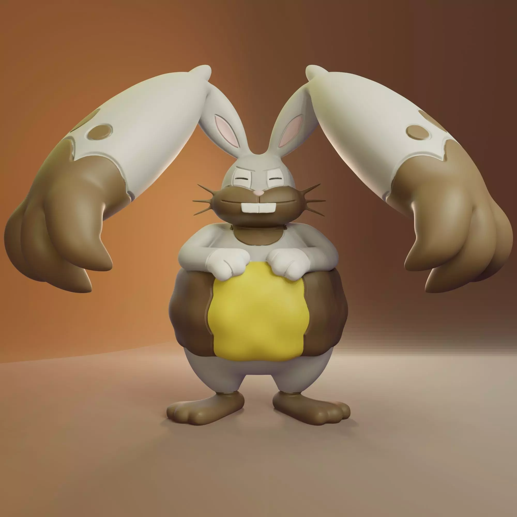 Pokemon - Diggersby 3D print model_0