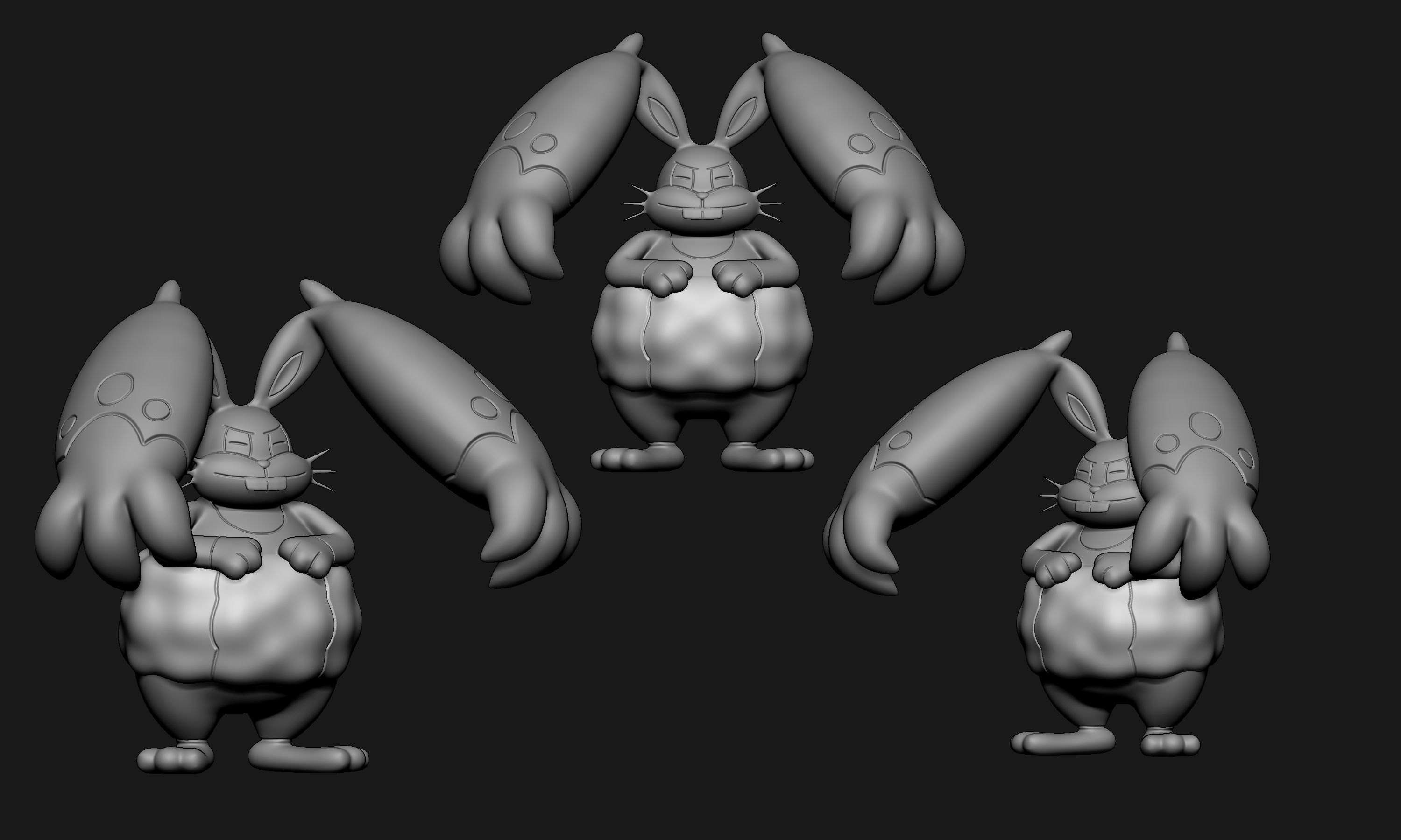 Pokemon - Diggersby 3D print model_5