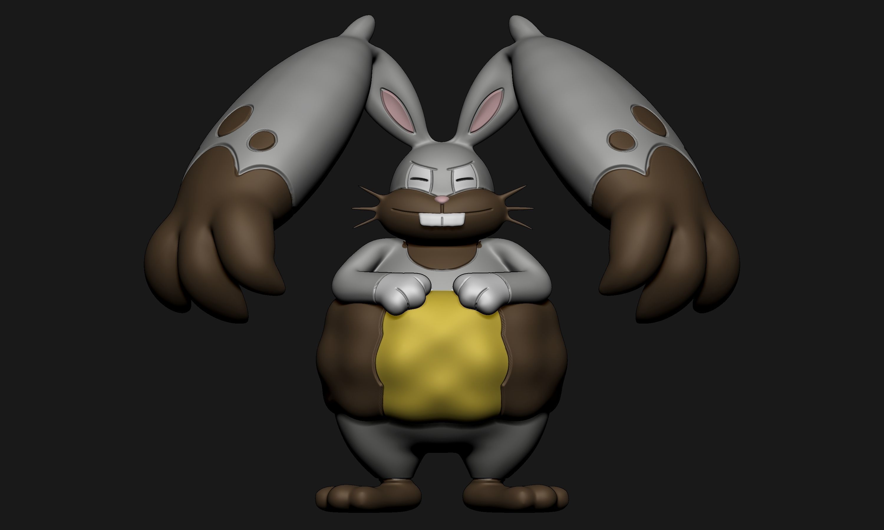 Pokemon - Diggersby 3D print model_1