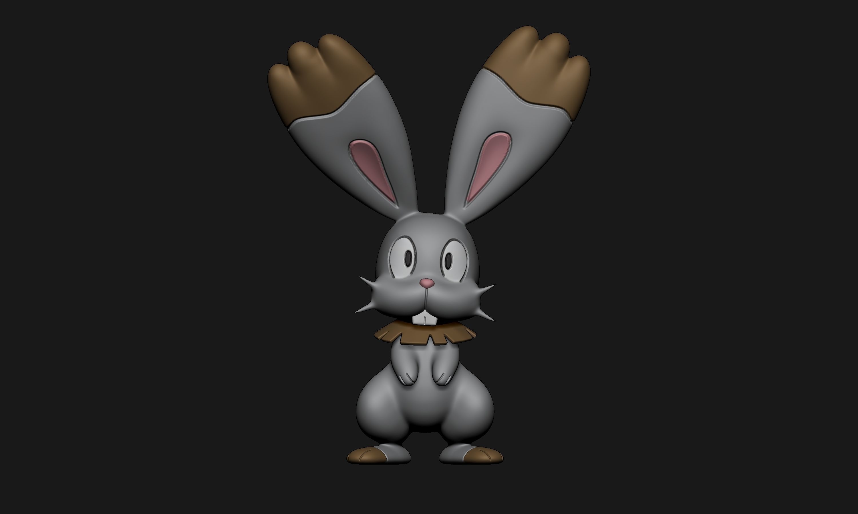 Pokemon - Bunnelby and Diggersby 3D print model_2