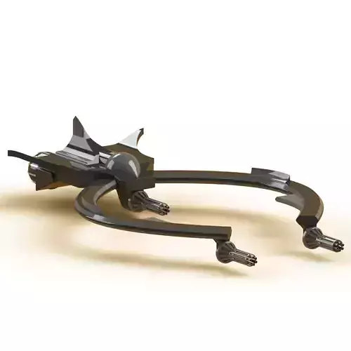 Spaceship v2 3D print model