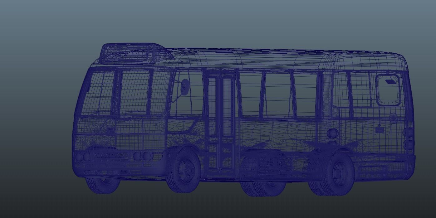 Mitsubishi Fuso Rosa Pack of 3 Models 3D Model Collection_8