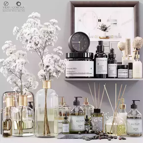 Bathroom Decor Set 012