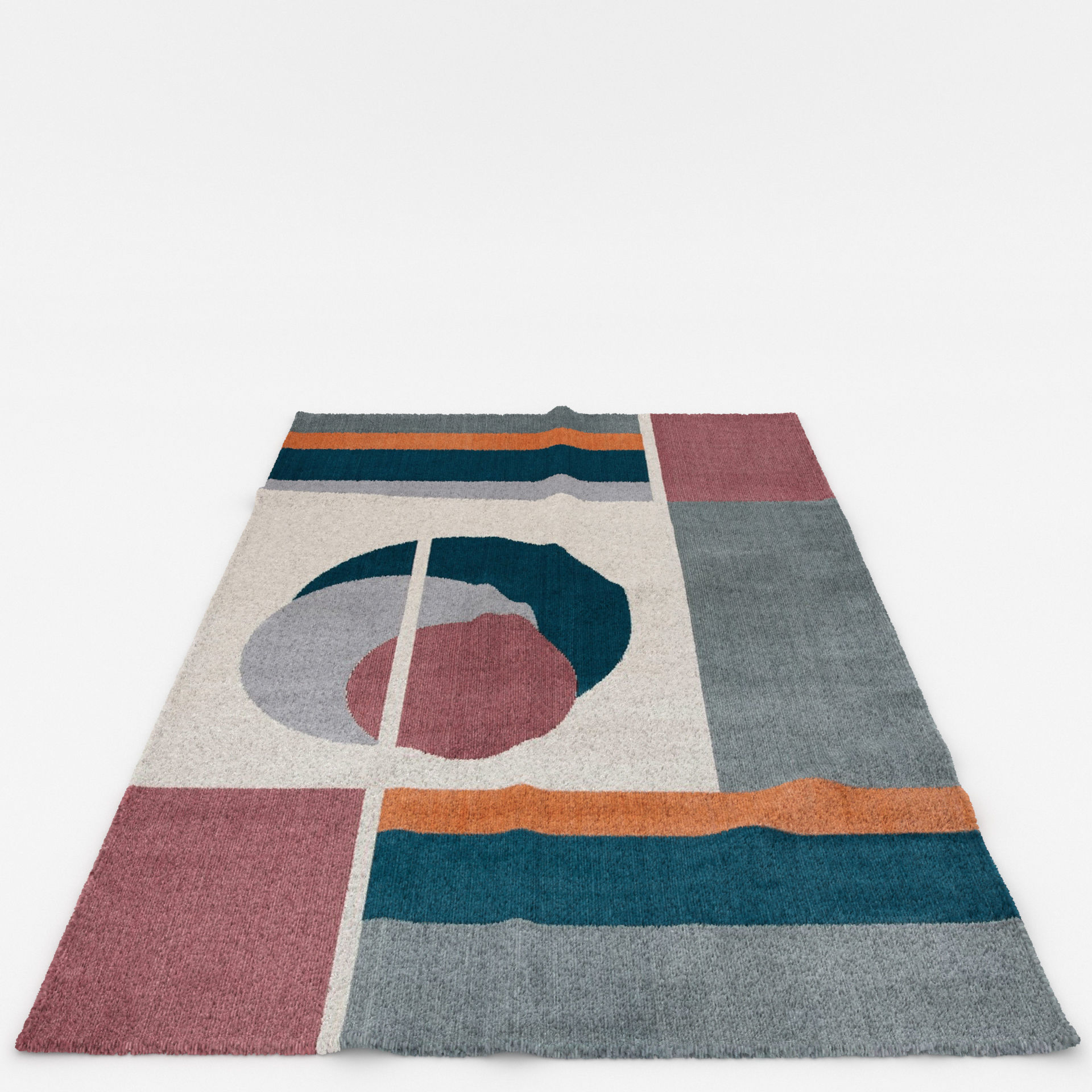 Rugs No 726 Low-poly 3D model_10