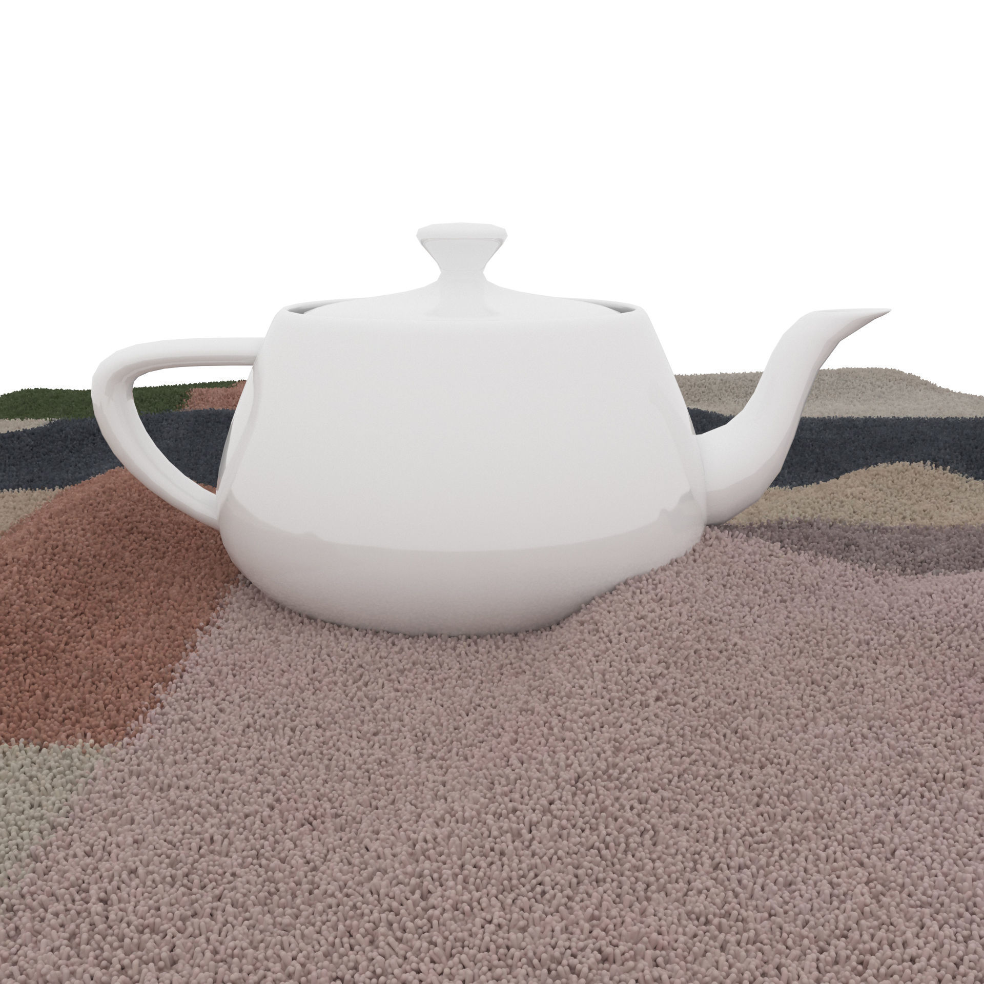 Rugs No 726 Low-poly 3D model_8