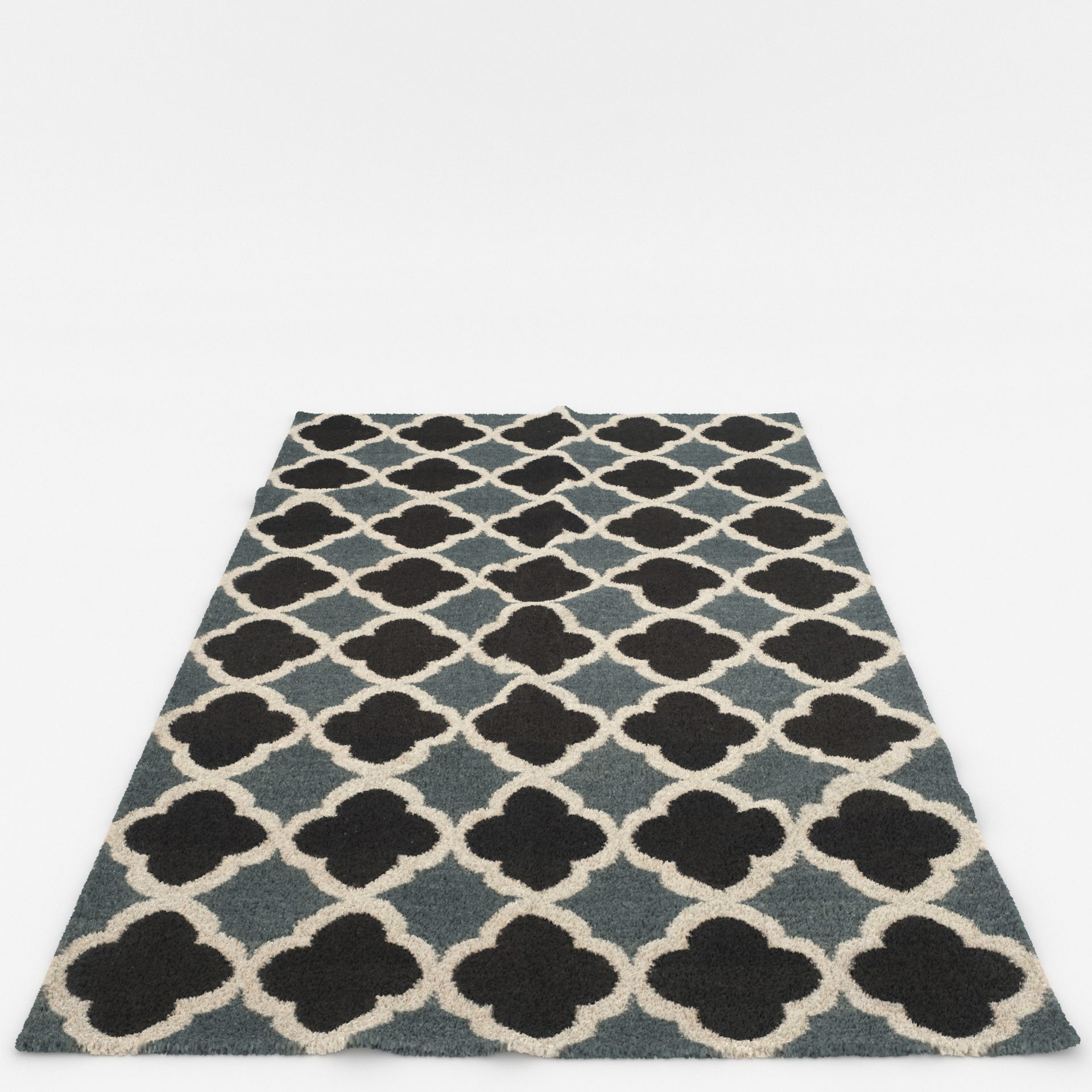 Rugs No 728 Low-poly 3D model_7