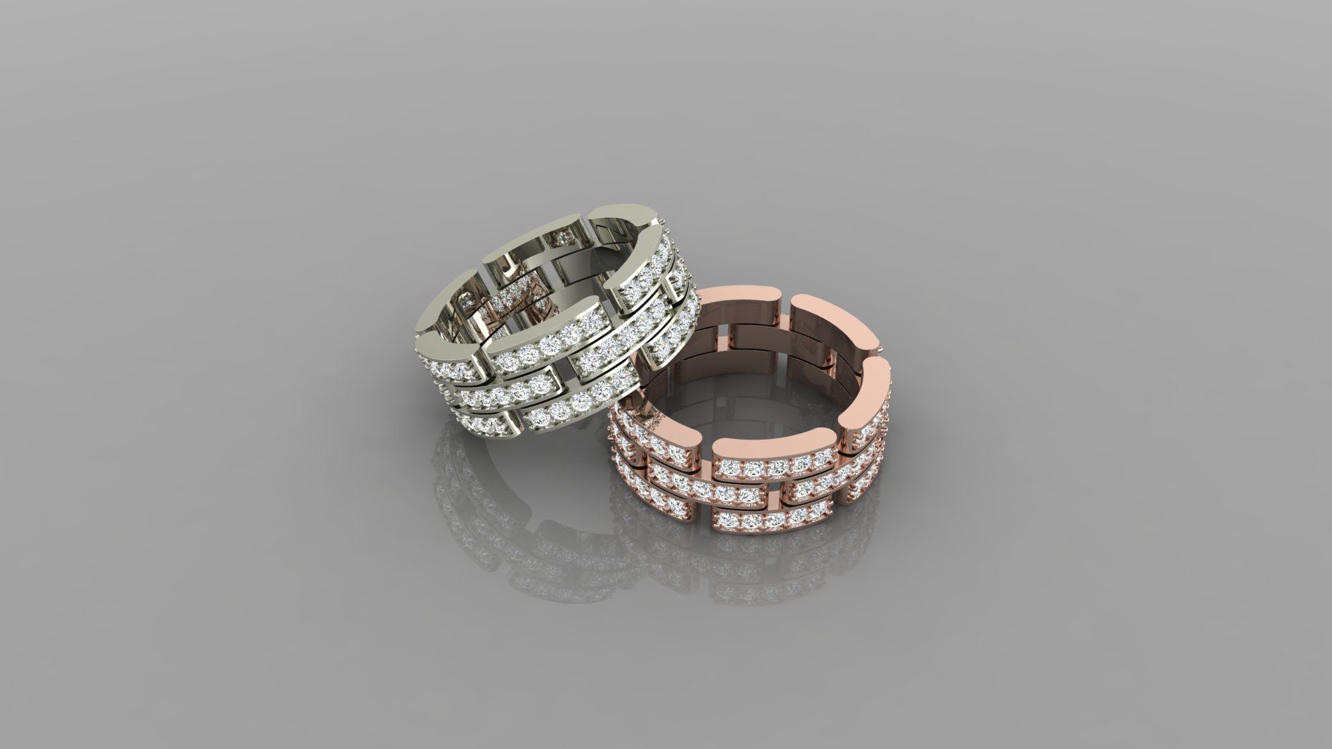  Chain Ring 3D model 3D print model_4