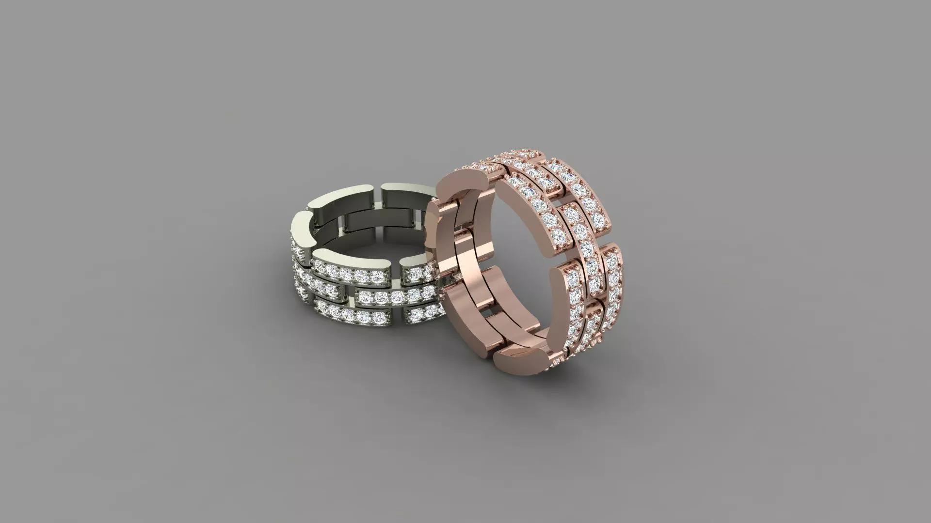  Chain Ring 3D model 3D print model_0