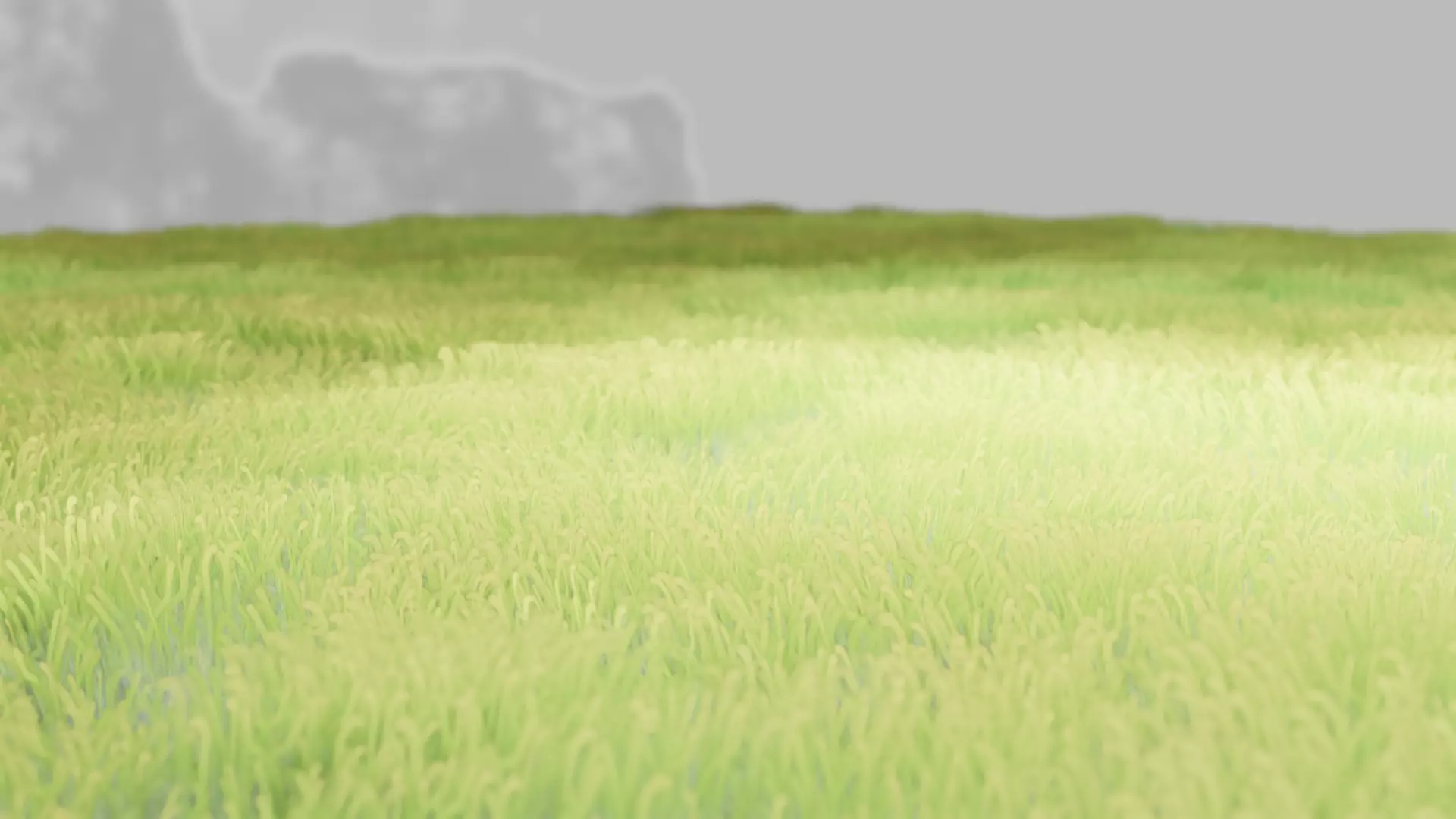 Easy Handpaint Grass 3D model