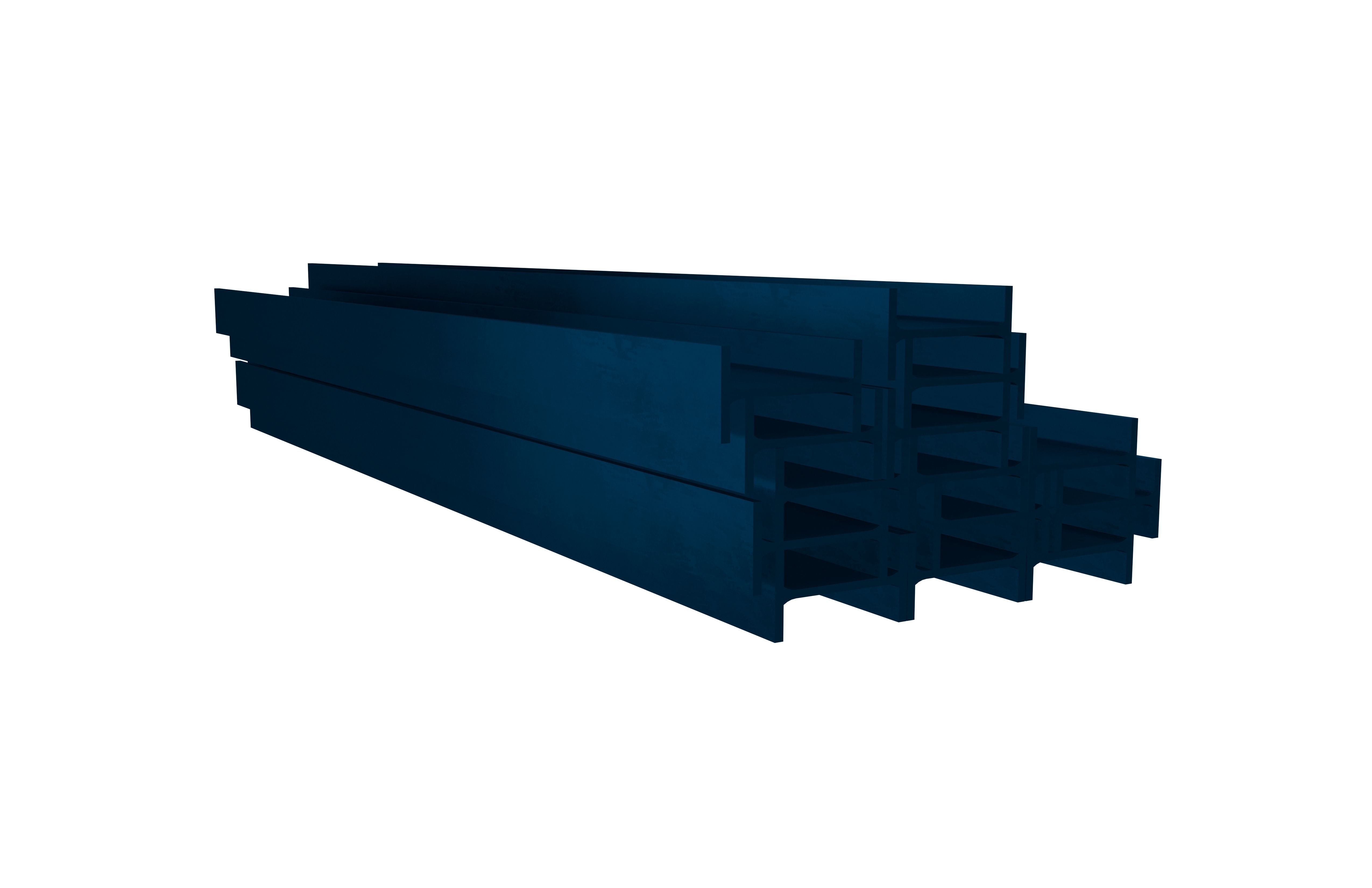 Stacked I Beam v1 008 Low-poly 3D model_1