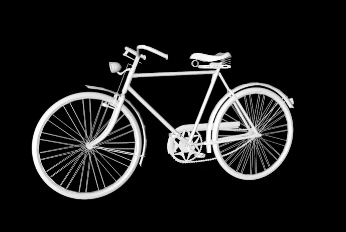 bicycle vintage Free 3D model