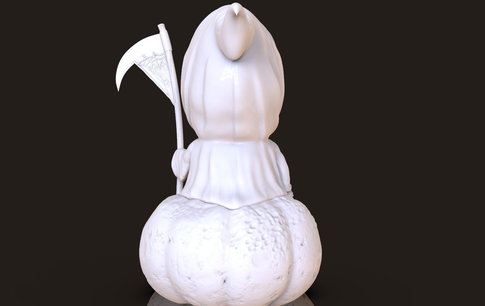 merry death on a pumpkin 3D print model_11