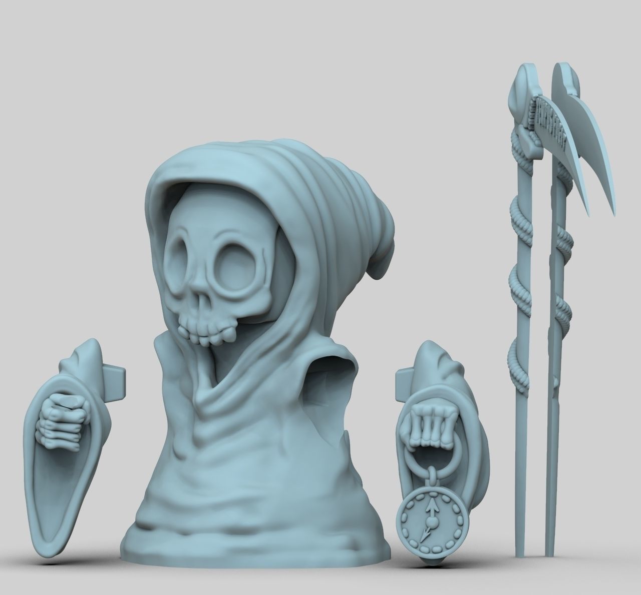 death on Halloween 3D print model_12