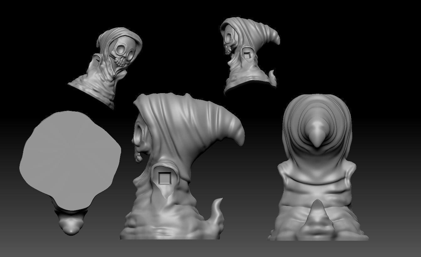 death on Halloween 3D print model_6