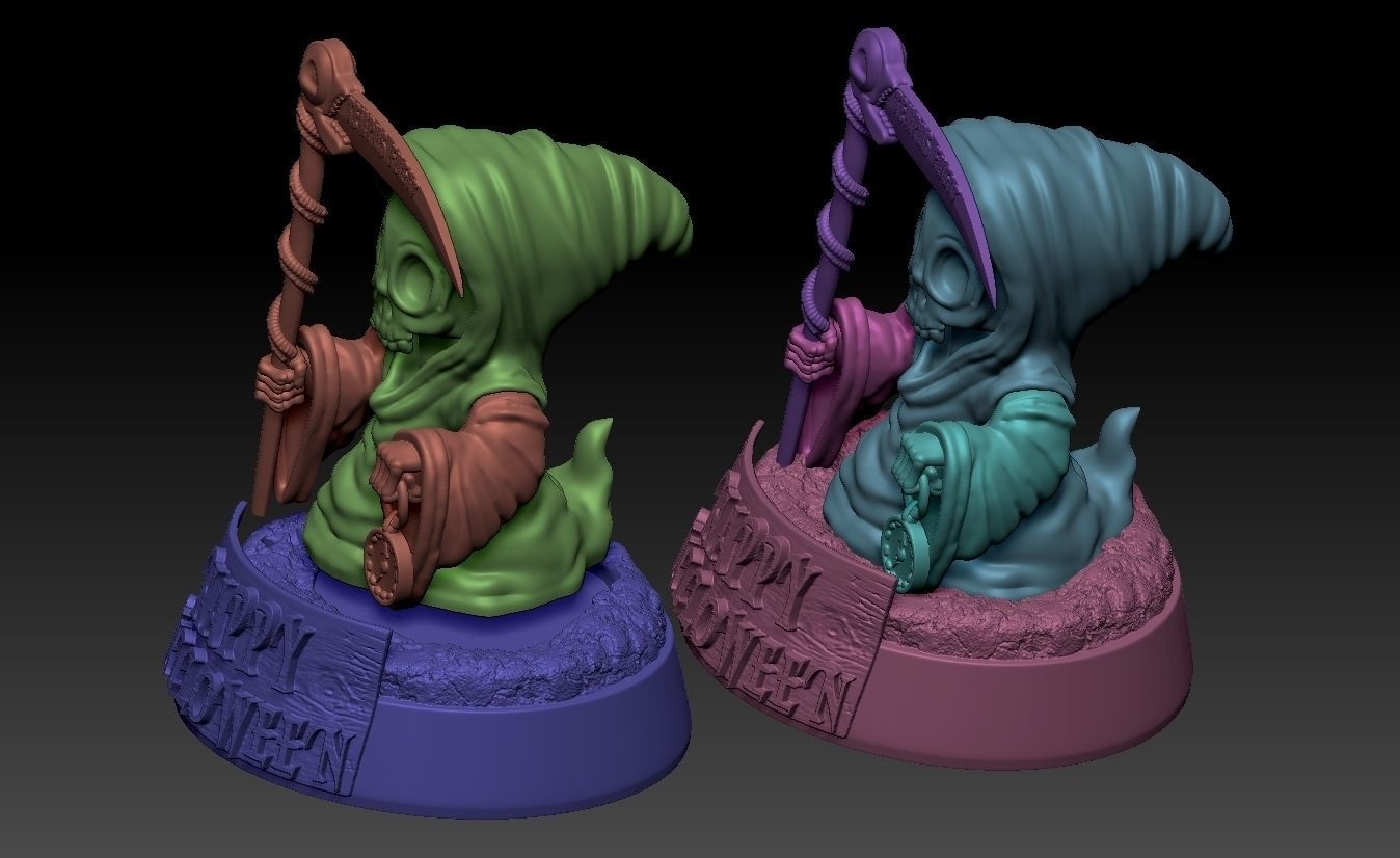 death on Halloween 3D print model_2
