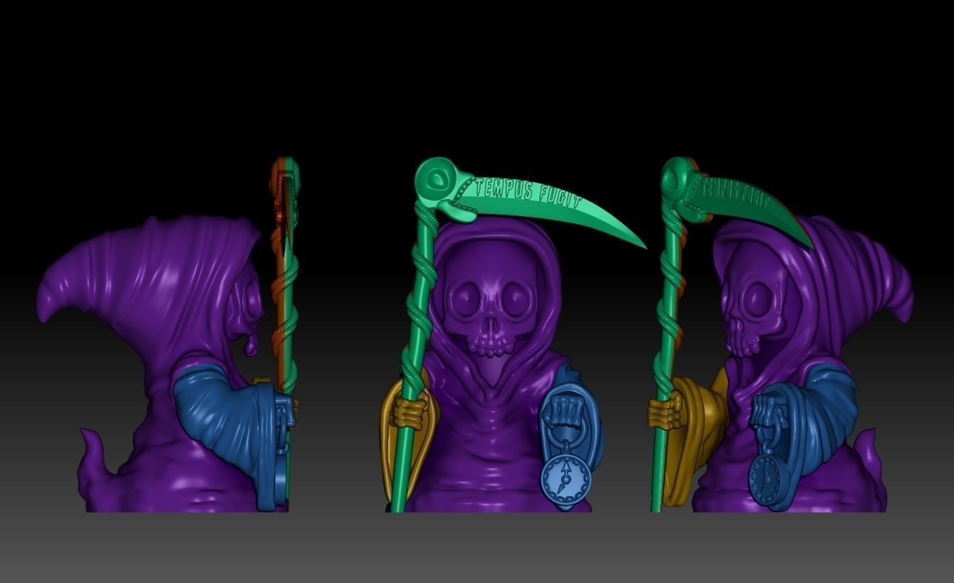 death on Halloween 3D print model_4