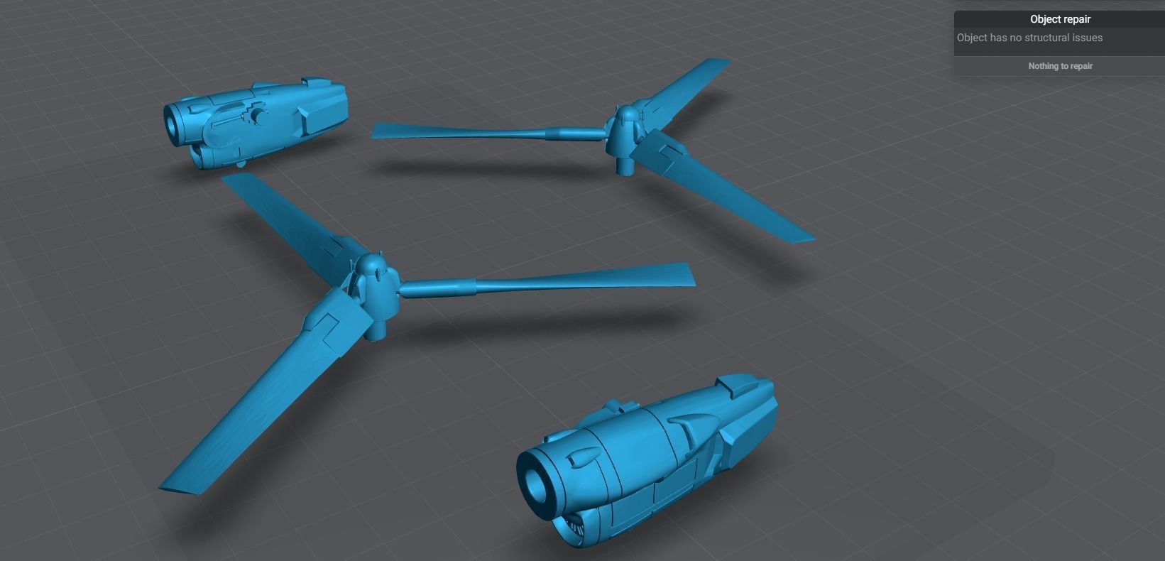 Bell Boeing V22 Osprey Scale model 3D print model_6