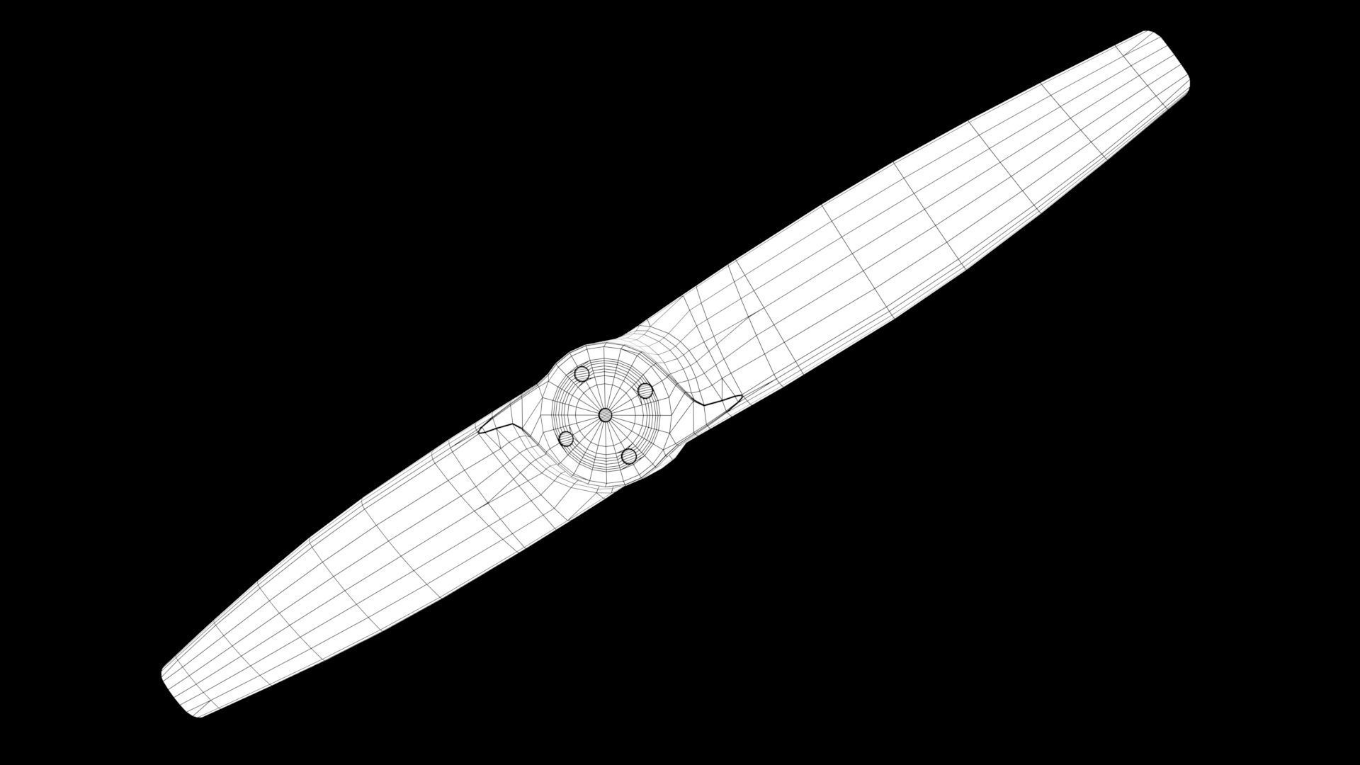 Drone Aircraft Engine  3D model_27