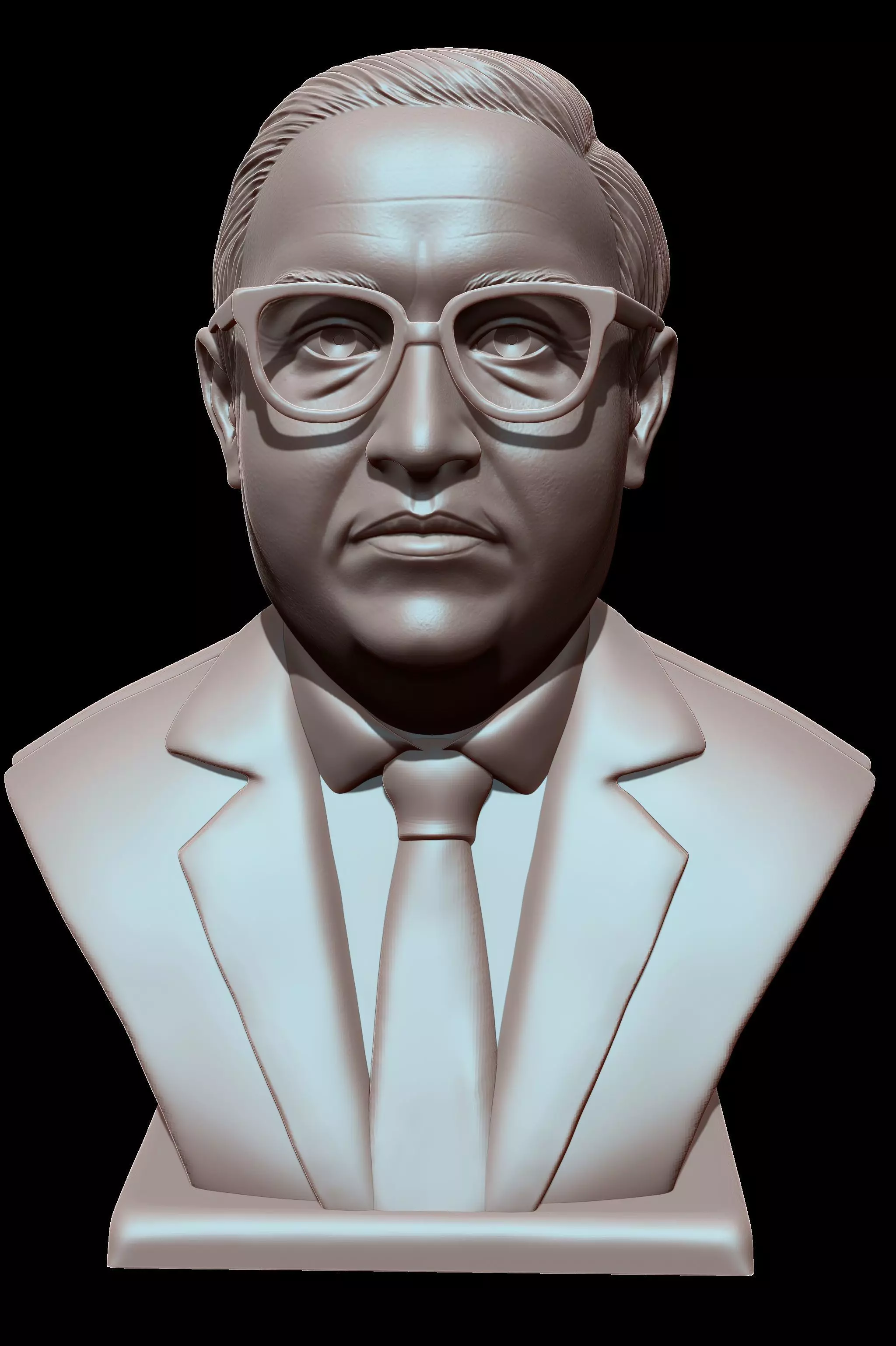 Dr BR Ambedkar 3D print model_0