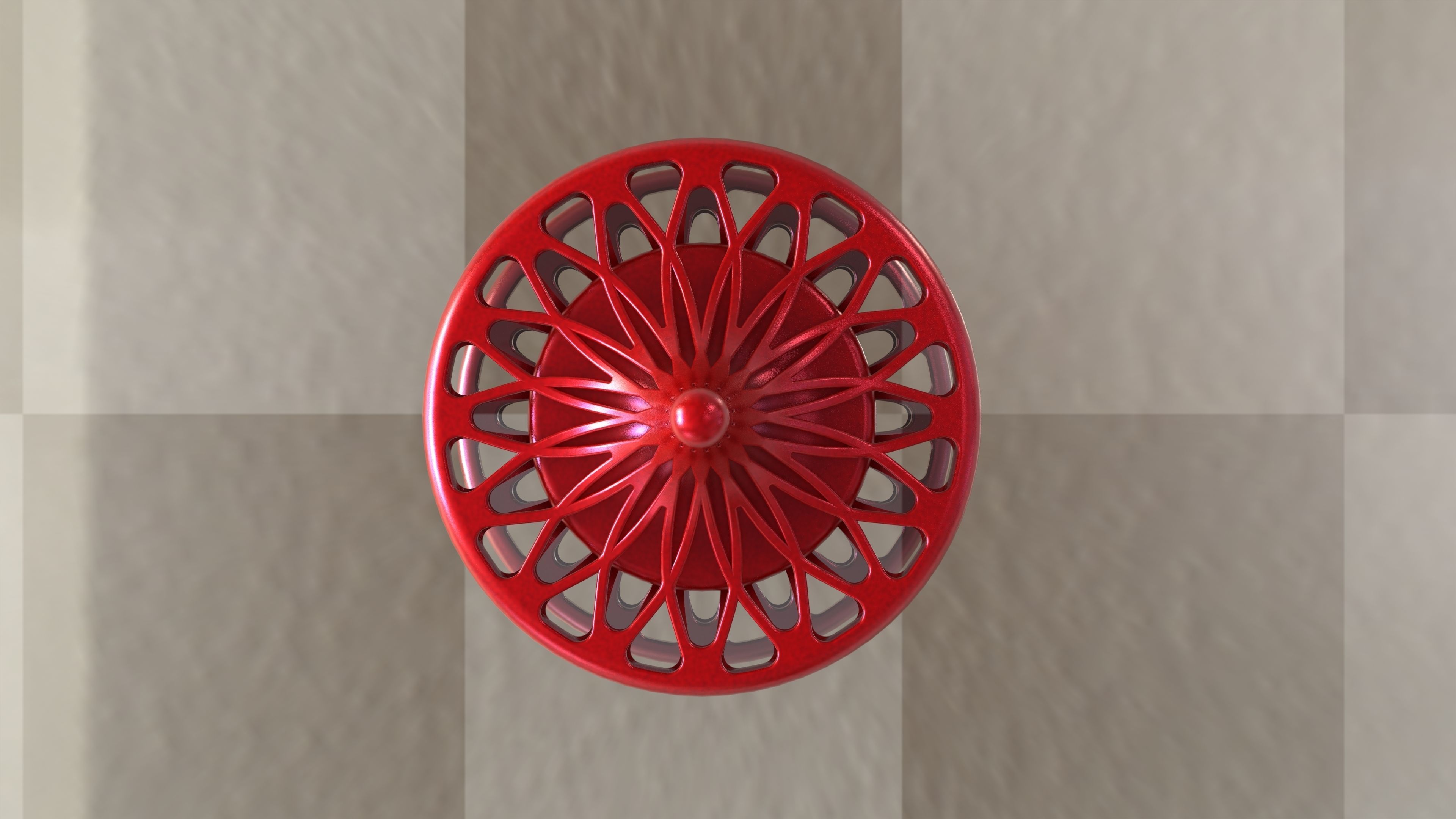 Totem Accurate Cobb Spinning Top 3D print model_2