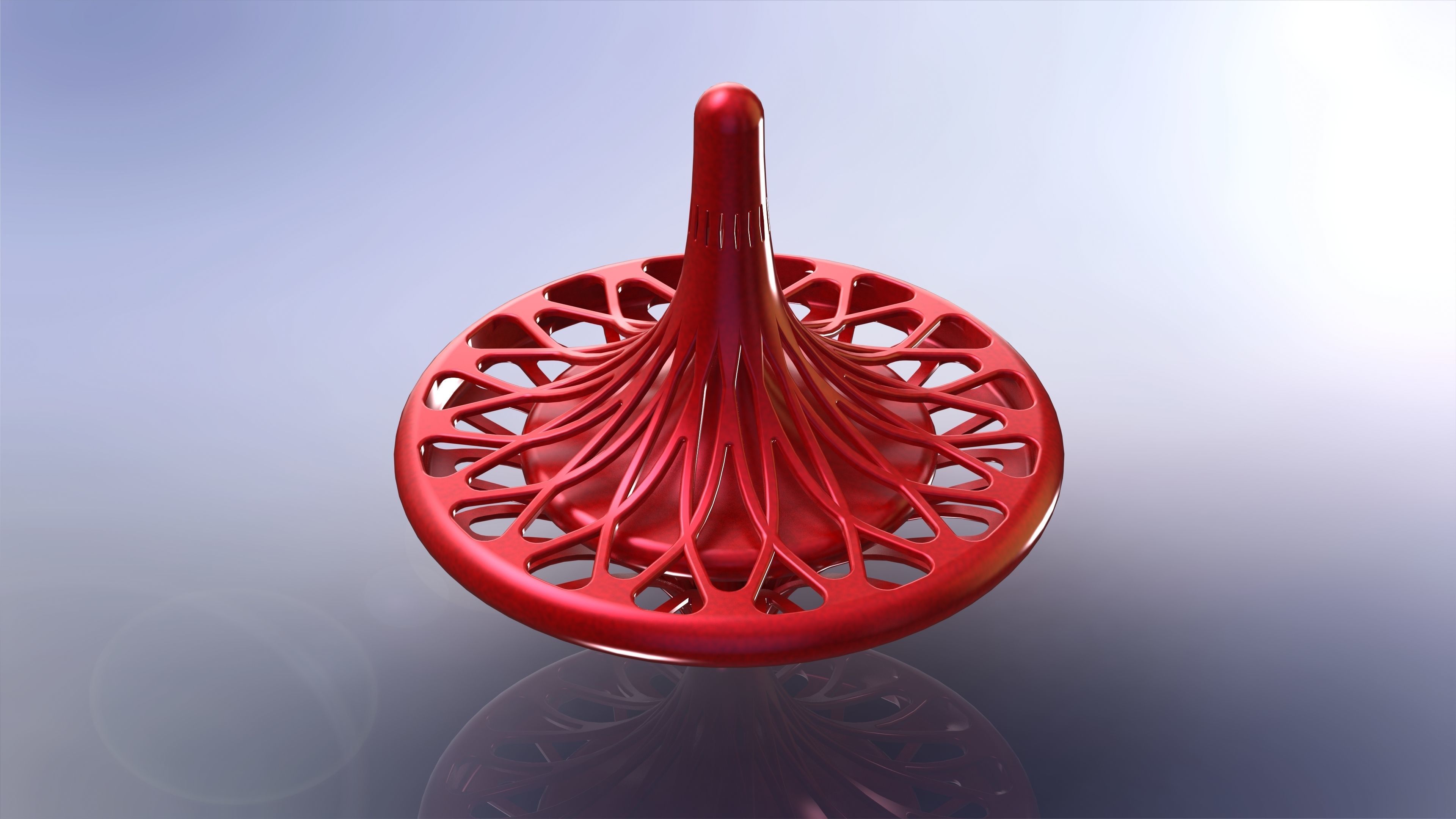 Totem Accurate Cobb Spinning Top 3D print model_8