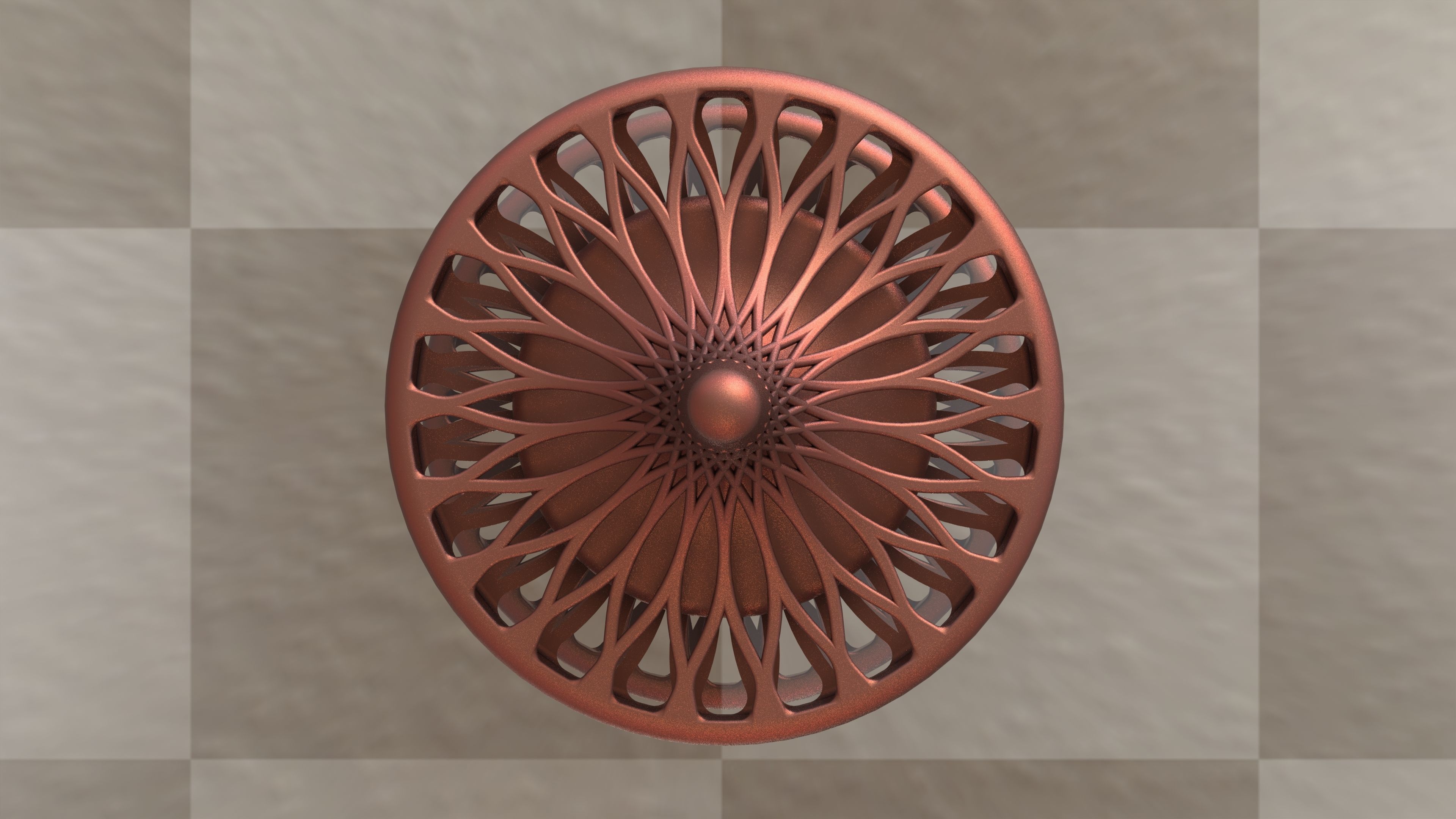 Totem Accurate Cobb Spinning Top 3D print model_14