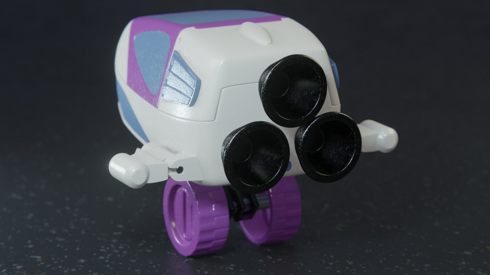 Spaceship Cruiser Buzz Lightyear 3D model_2