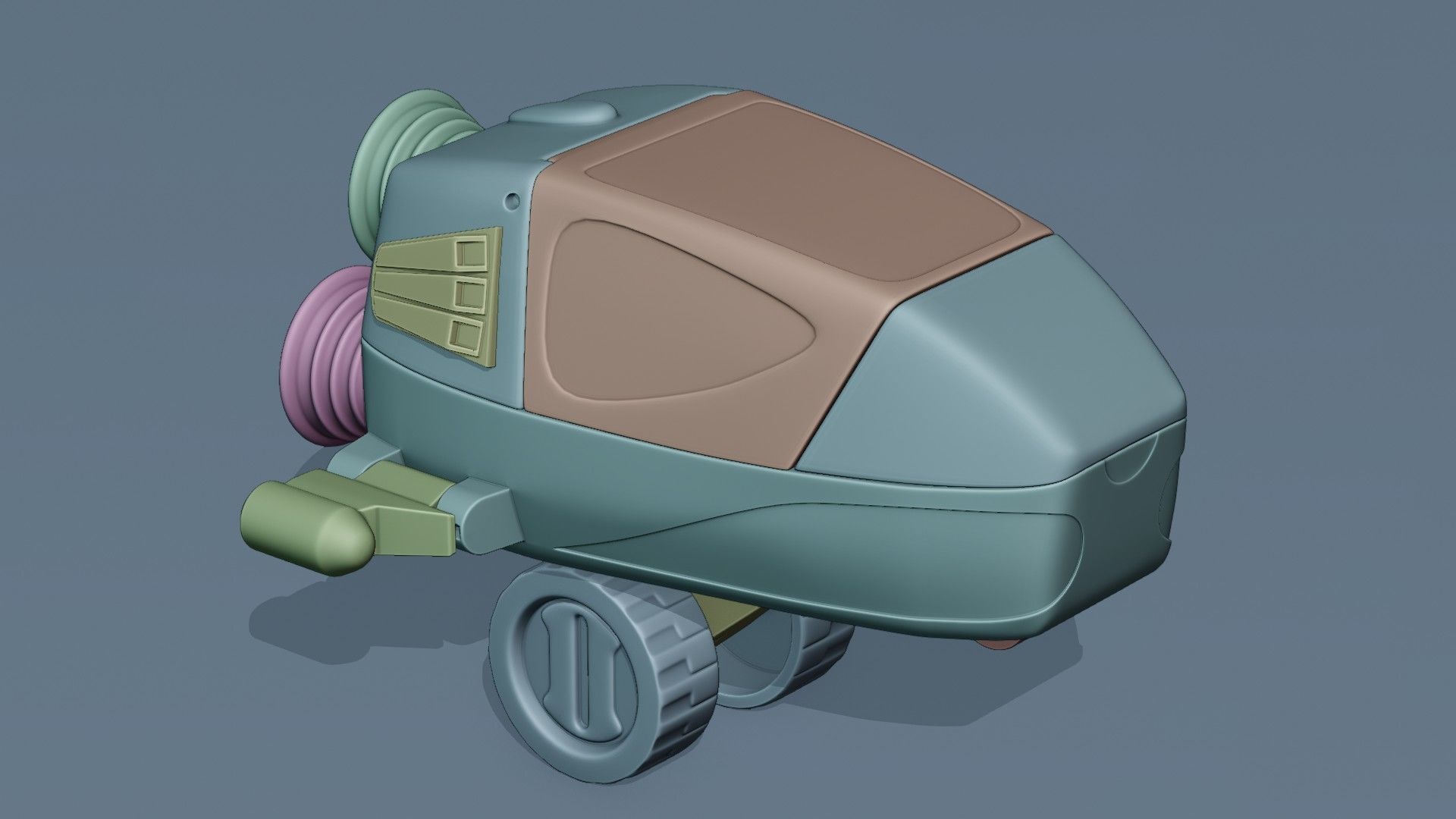 Spaceship Cruiser Buzz Lightyear 3D model_10