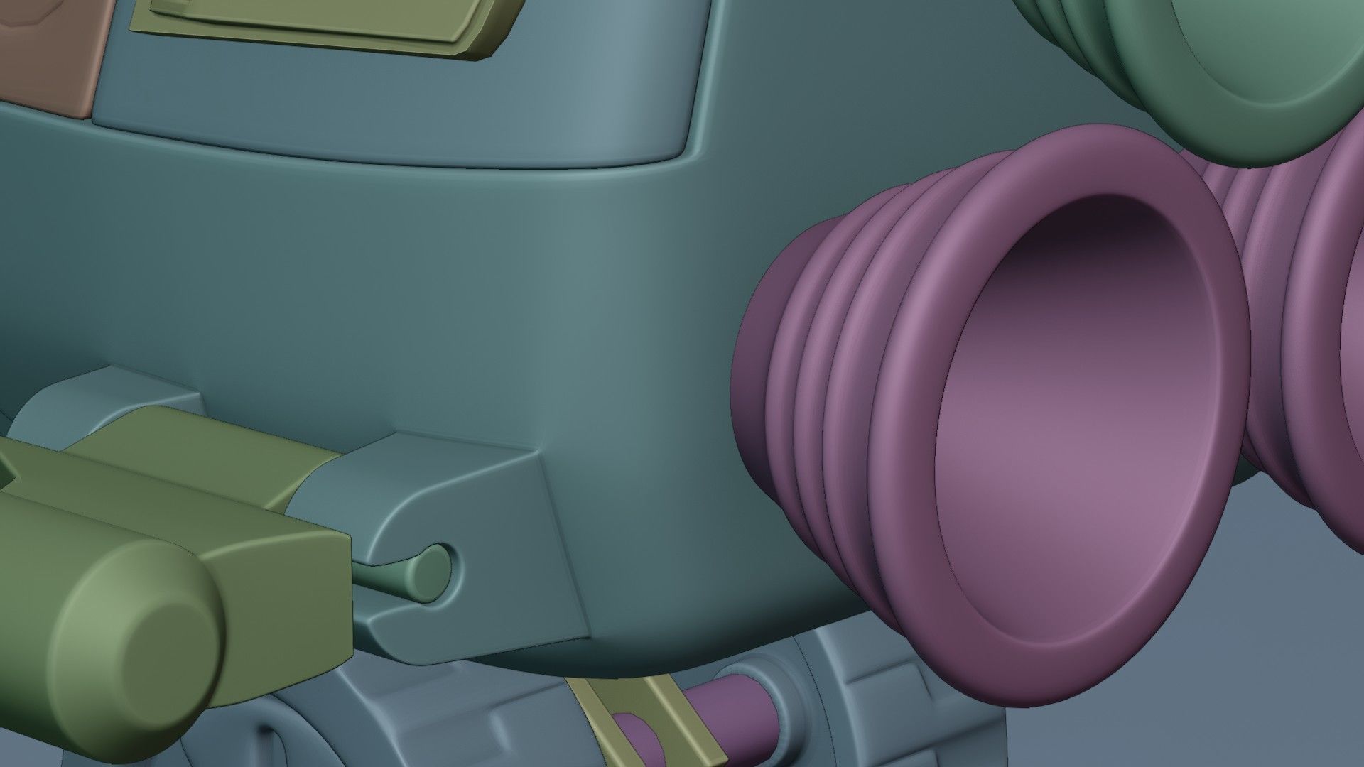 Spaceship Cruiser Buzz Lightyear 3D model_13