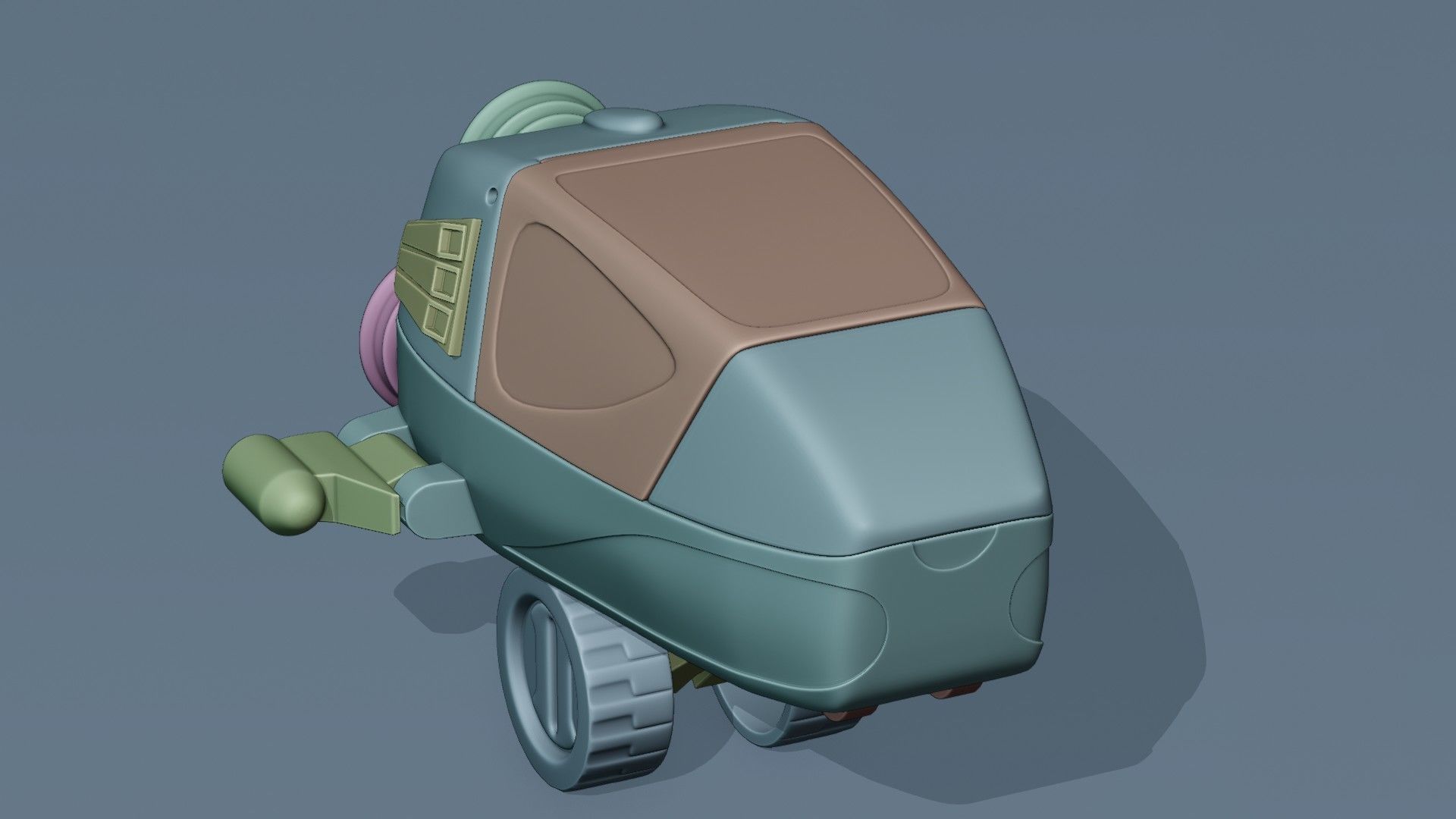 Spaceship Cruiser Buzz Lightyear 3D model_11