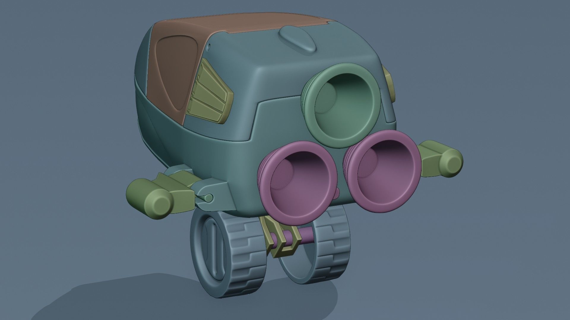 Spaceship Cruiser Buzz Lightyear 3D model_12